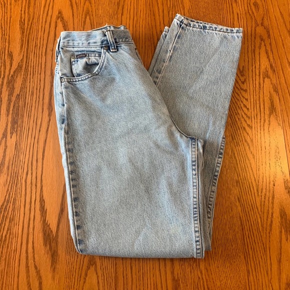 Riders by Lee Denim - Riders white wash high waisted regular mom jeans